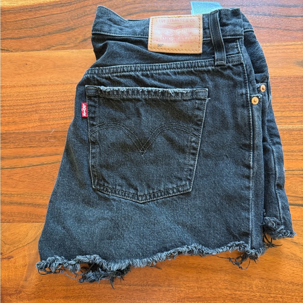 Black Levi Shorts